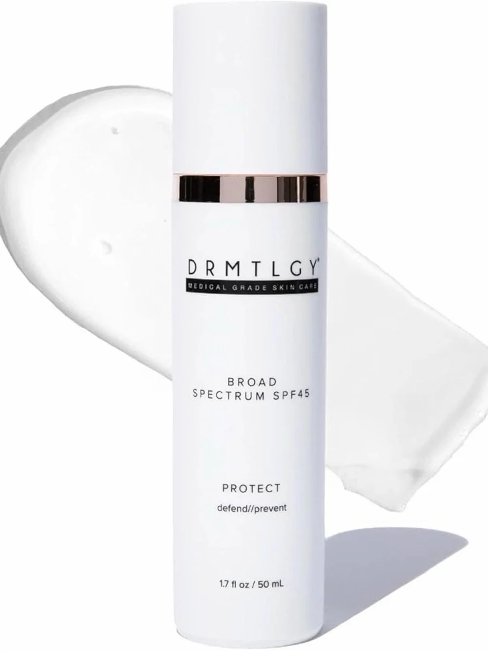 DRMTLGY Protect Broad Spectrum SPF 45 Sunscreen 50mL Exp 11/2026 ~ New / Sealed